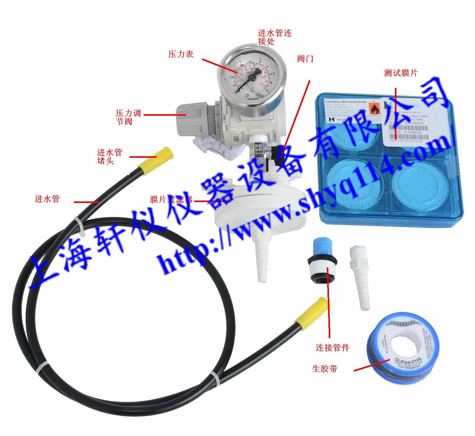 美國Millipore ZLFI00001手動便攜式SDI污染指數(shù)測定儀的產(chǎn)品特征