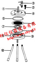 美國Millipore 90mm 142mm不銹鋼換膜過濾器 美國Millipore 90mm 142mm不銹鋼換膜過濾器